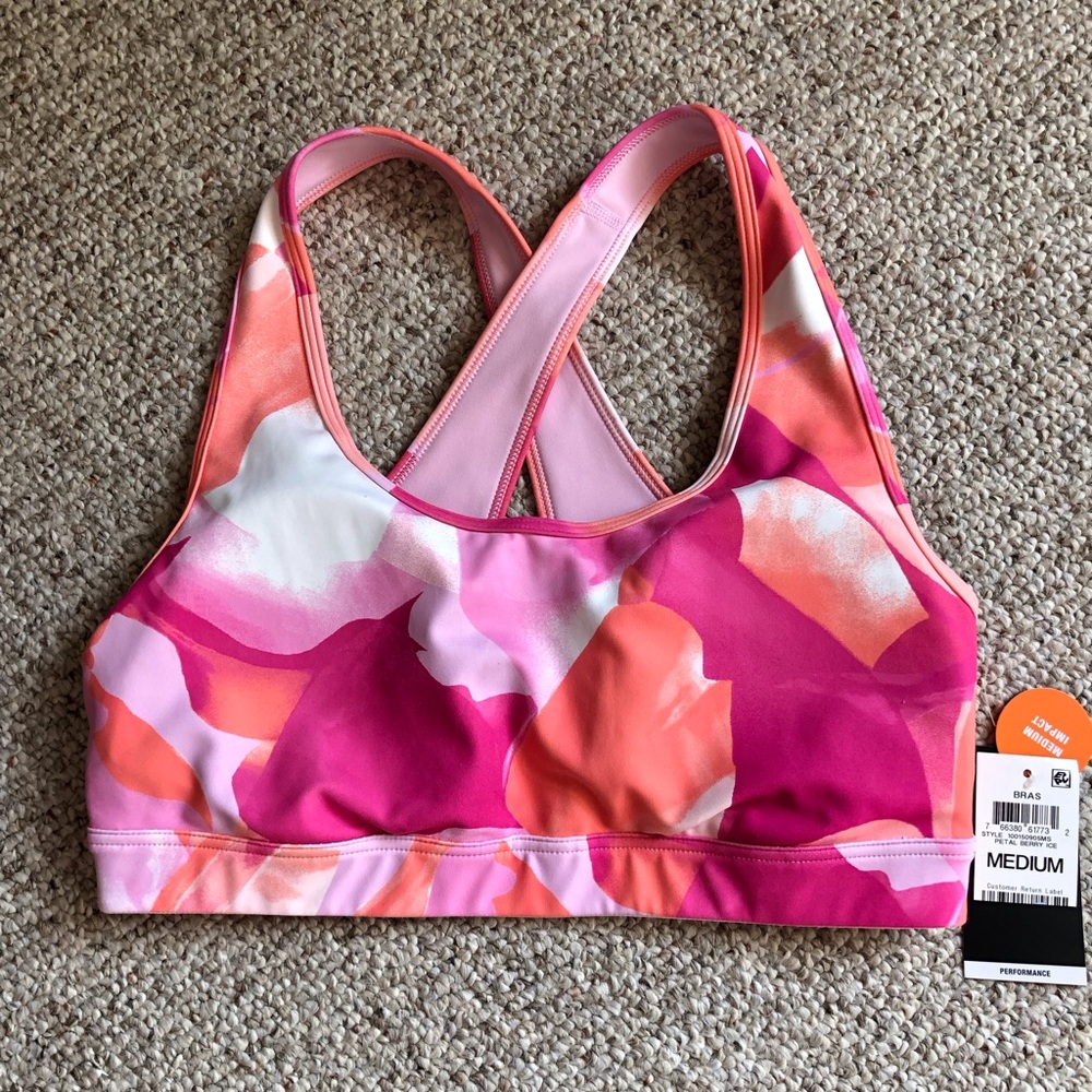 Womens Ideology Performance Sports Bra. Size M. New.